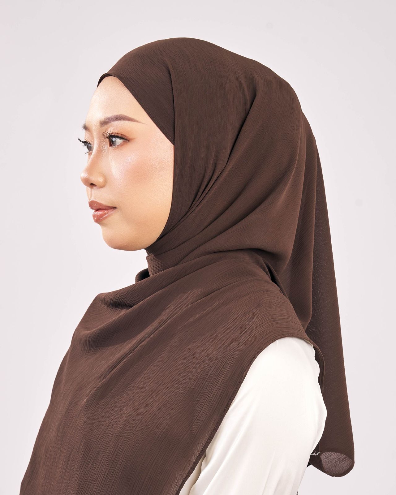 Muna Shawl Dark Brown