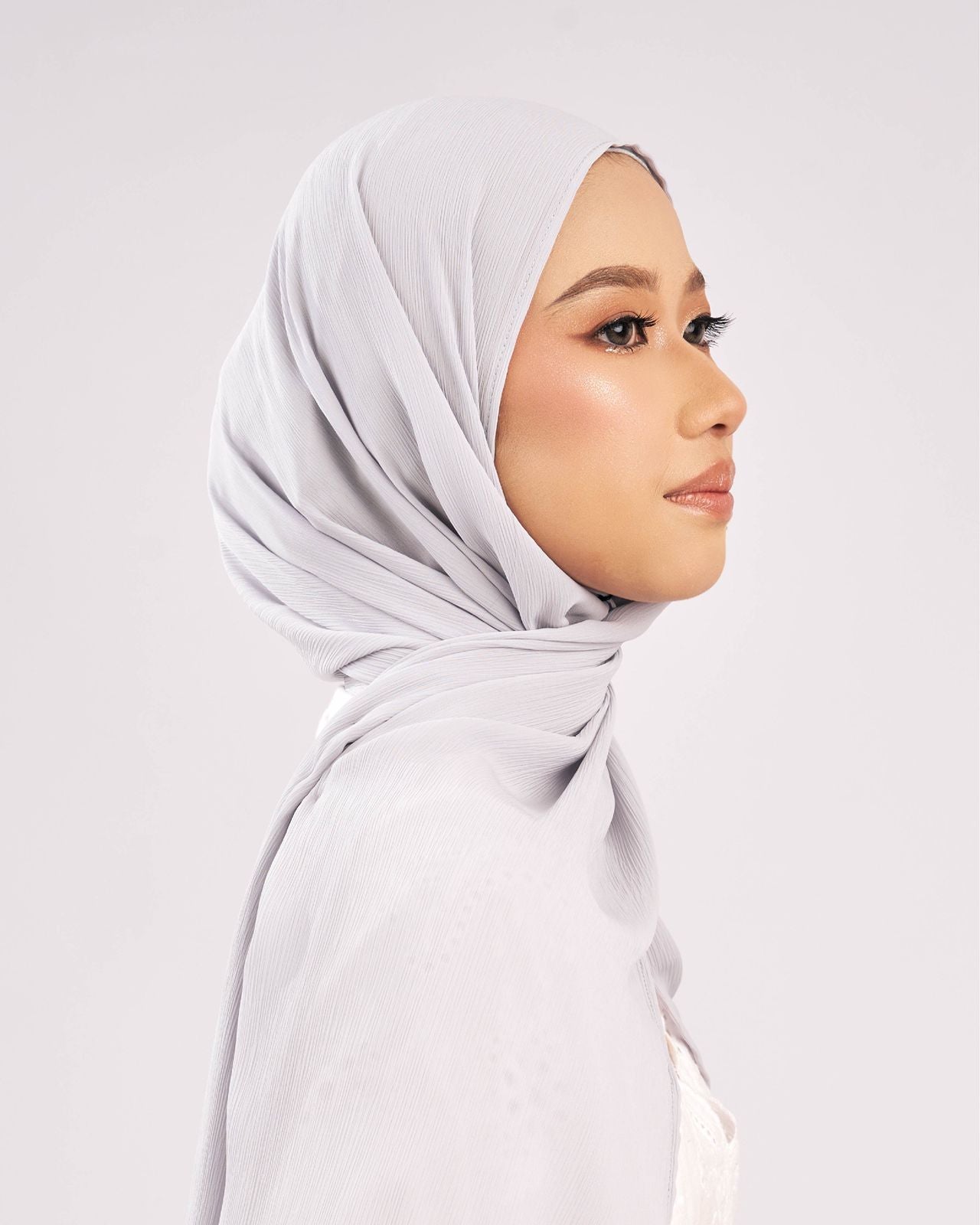 Grey Muna Shawl Kelabu